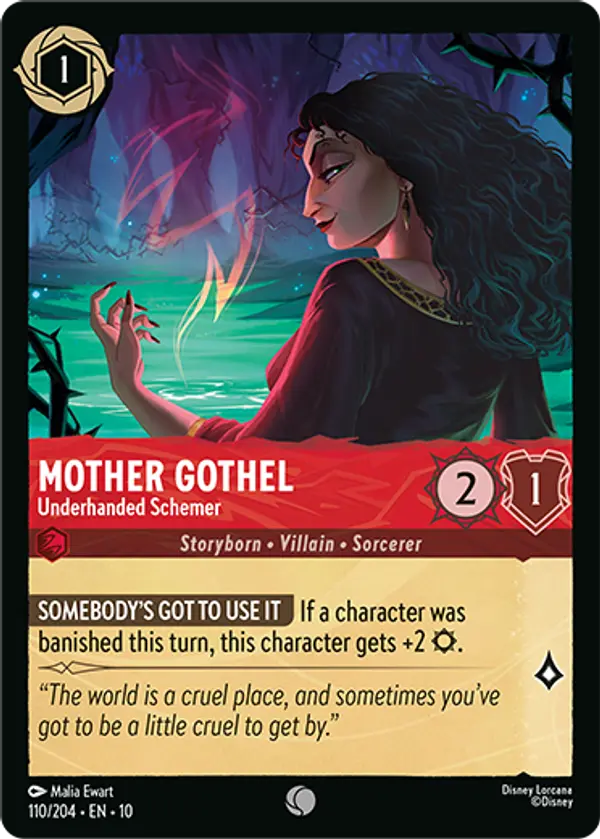 Set 10-110 | Mother Gothel - Underhanded Schemer | Common
