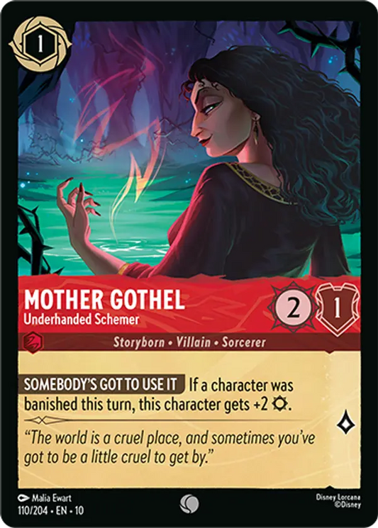 Set 10-110 | Mother Gothel - Underhanded Schemer | Common