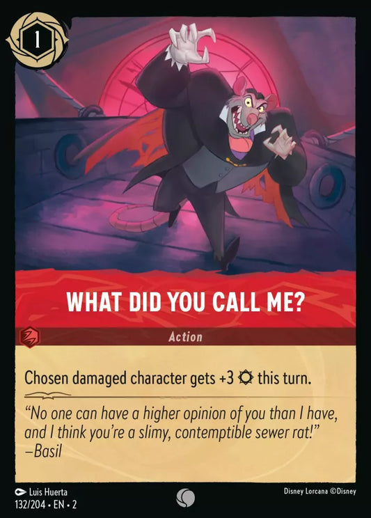 Set 2-132 | What Did You Call Me? | Common