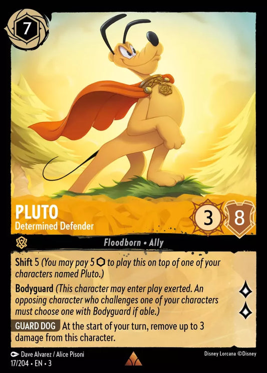 Set 3-017 | Pluto - Determined Defender | Rare