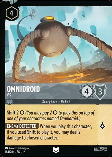 Set12-184 | Omnidroid – V.9 | Uncommon | Foil