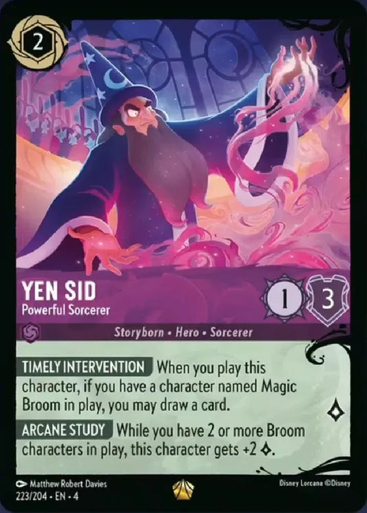Set 4-209 | Yen Sid - Powerful Sorcerer | Enchanted