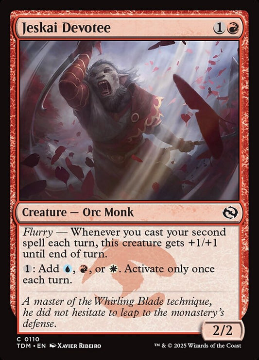 TDM-0110 | Jeskai Devotee | EN  | - | Non-Foil