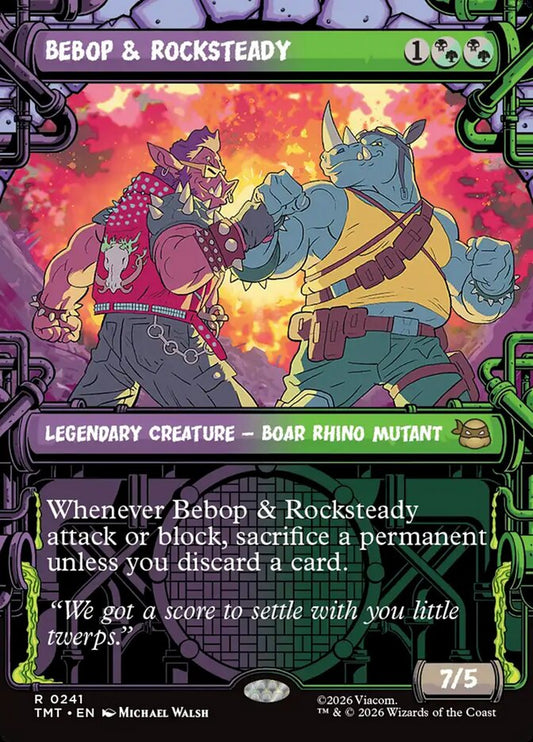 TMT-241 Bebop & Rocksteady | Rare (EN)
