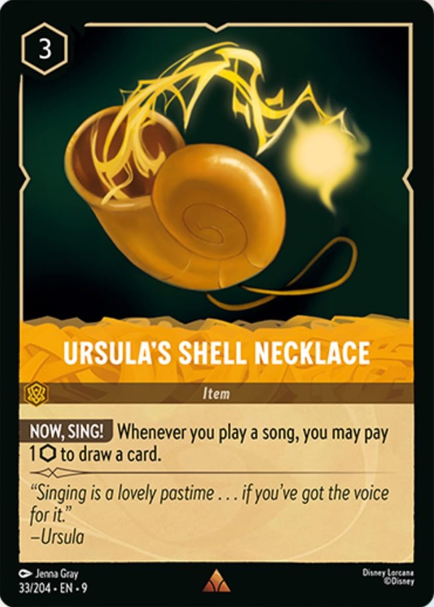 Set 9-033 | Ursula's Shell Necklace | Rare