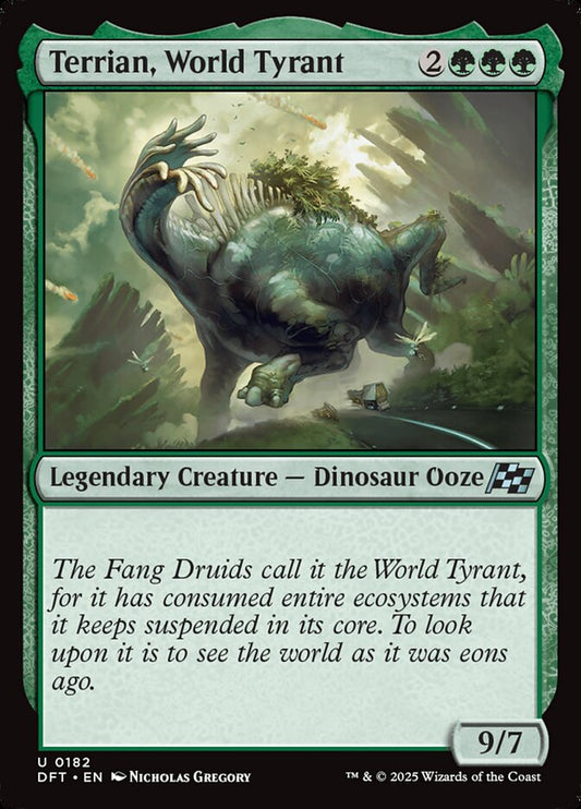 DFT-0182 | Terrian, World Tyrant | EN  | - | Foil