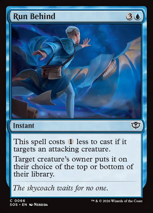 SOS-066  Run Behind -EN- C (Non-Foil)