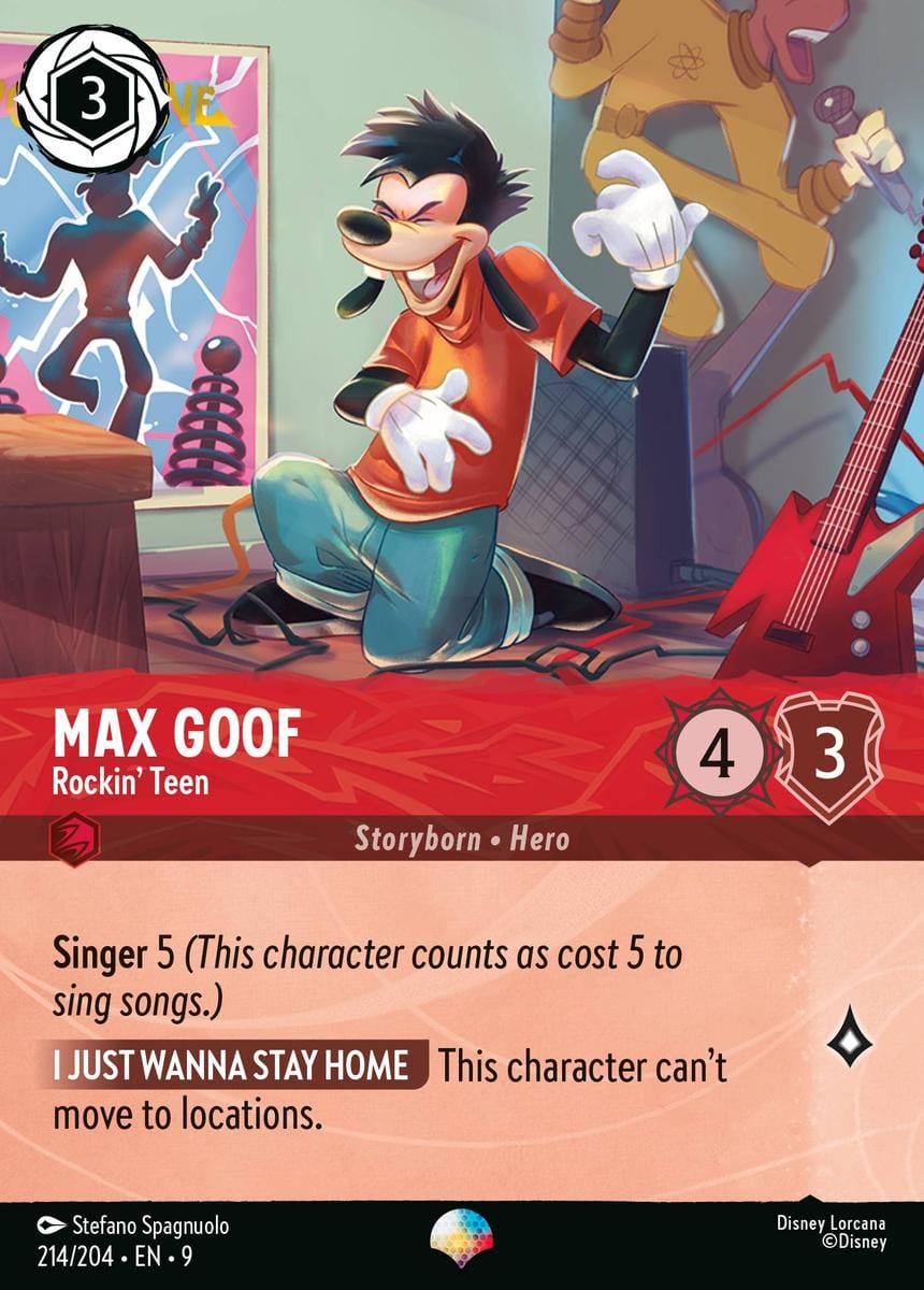 Set 9-214 | Max Goof - Rockin' Teen | Epic