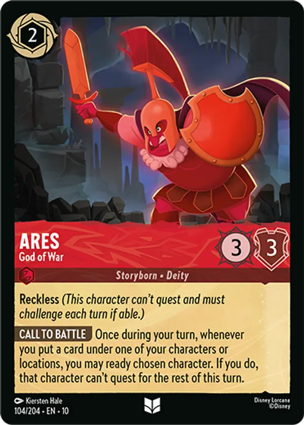 Set 10-104 | Ares - God of War | Uncommon