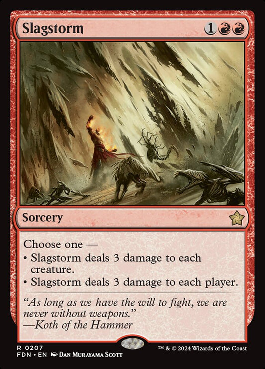 FDN-0207 | Slagstorm | EN  | - | Foil