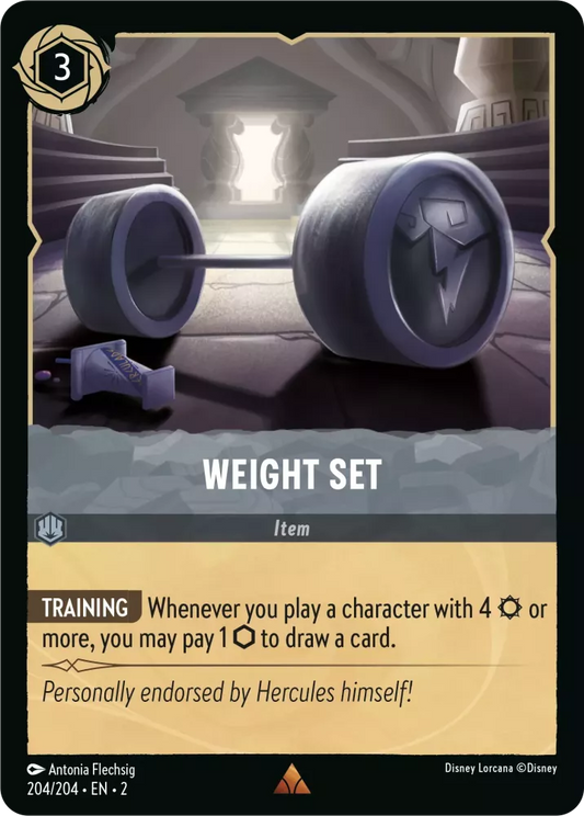 Set 2-204 | Weight Set | Rare