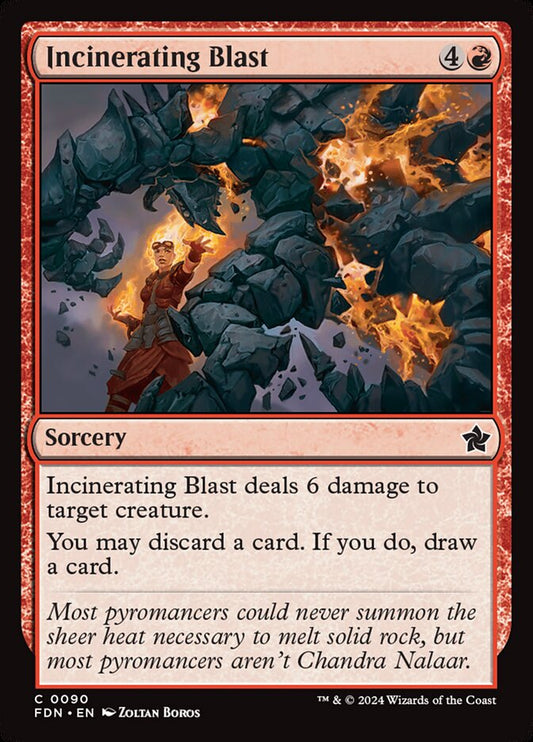 FDN-0090 | Incinerating Blast | EN  | - | Non-Foil
