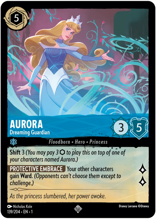 Set 1-139 | Aurora - Dreaming Guardian |  Super Rare