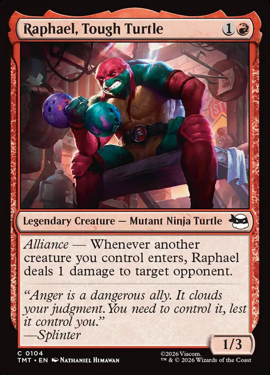 TMT-104 Raphael, Tough Turtle | Common (EN)