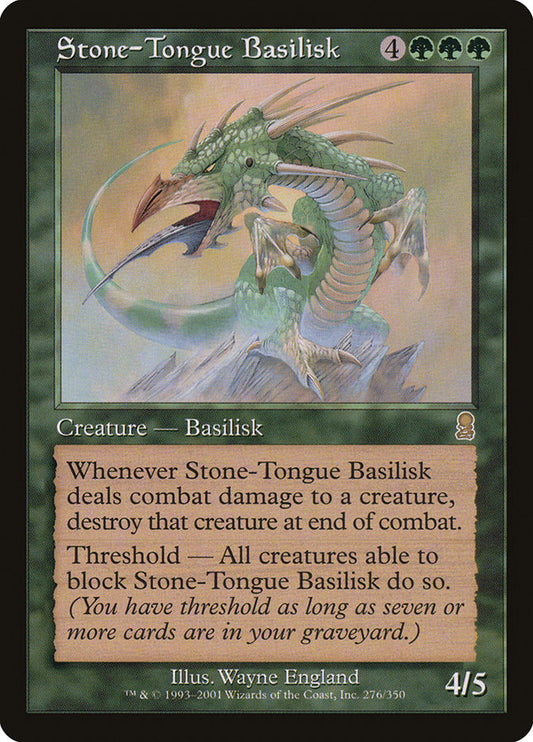 EN | Stone-Tongue Basilisk | ODY-276 | Rare