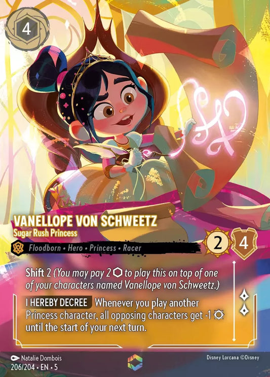 Set 5-206 | Vanellope von Schweetz - Sugar Rush Princess | Enchanted