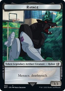 BOT-0002 | Ravage Token - Universes Beyond: Transformers (BOT) | EN  | - |