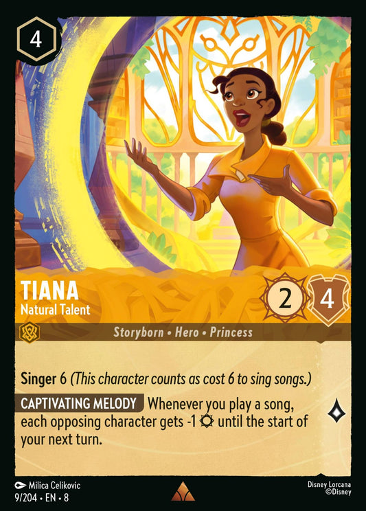 Set 8-009 | Tiana - Natural Talent | Rare