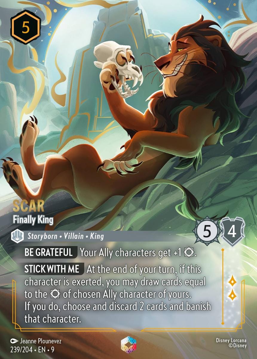 Set 9-239 | Scar - Finally King | Enchanted
