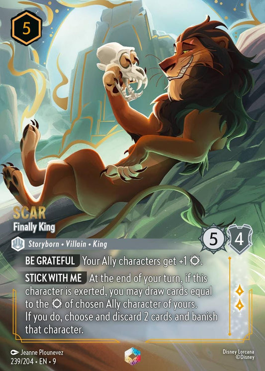 Set 9-239 | Scar - Finally King | Enchanted