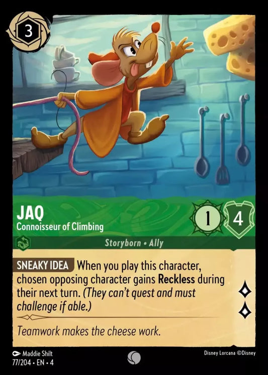 Set 4-077 | Jaq - Connoisseur of Climbing | Common