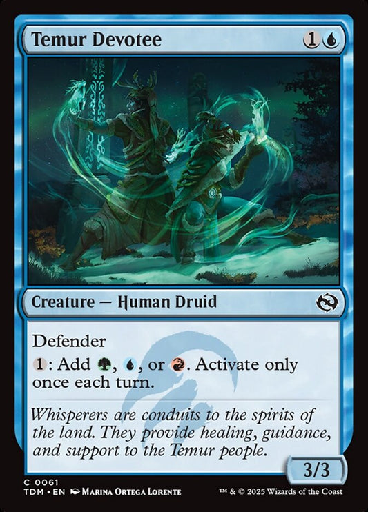 TDM-0061 | Temur Devotee | EN  | - | Non-Foil