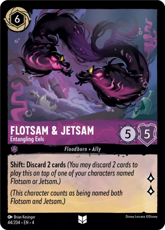 Set 4-044 | Flotsam & Jetsam - Entangling Eels | Uncommon