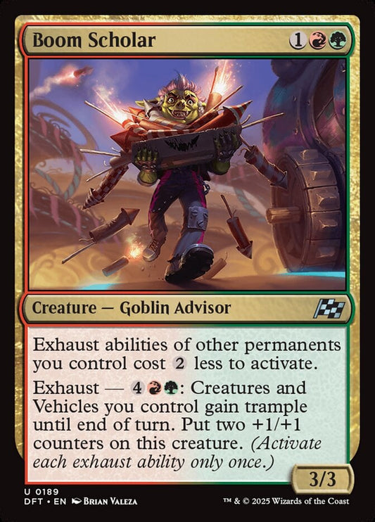 DFT-189 Boom Scholar | Uncommon (EN)
