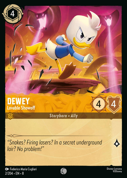 Set 8-002 | Dewey - Lovable Showoff | Common