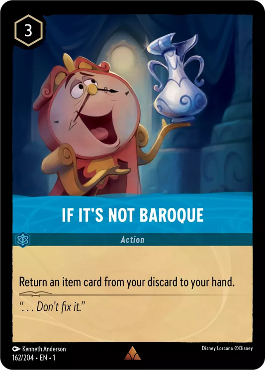 Set 1-162 | If it's Not Baroque |  Rare