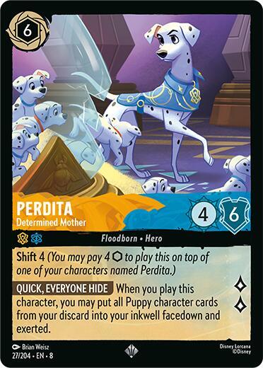 Set 8-027 | Perdita - Determined Mother | Super Rare