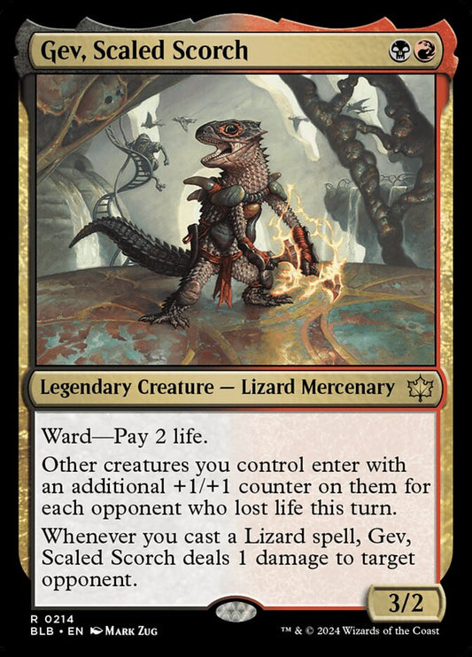 BLB-214 Gev, Scaled Scorch | Rare (EN)