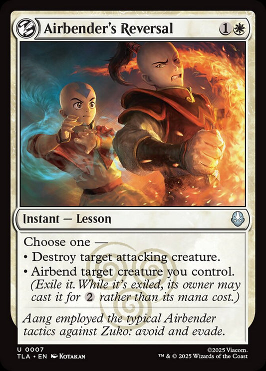 TLA-0007 | Airbender's Reversal | EN  | - | Non-Foil