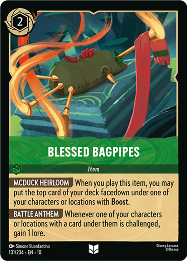 Set 10-101 | Blessed Bagpipes | Uncommon
