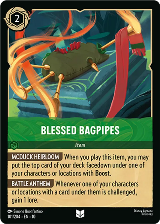Set 10-101 | Blessed Bagpipes | Uncommon