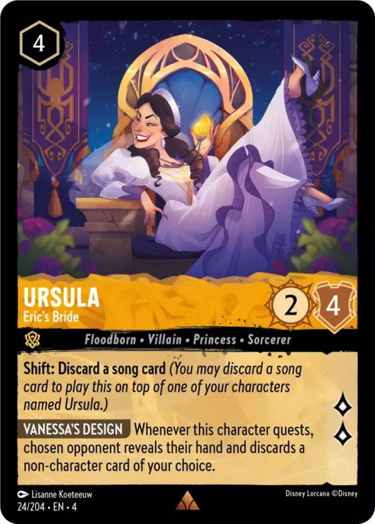 Set 4-024 | Ursula - Eric's Bride | Rare