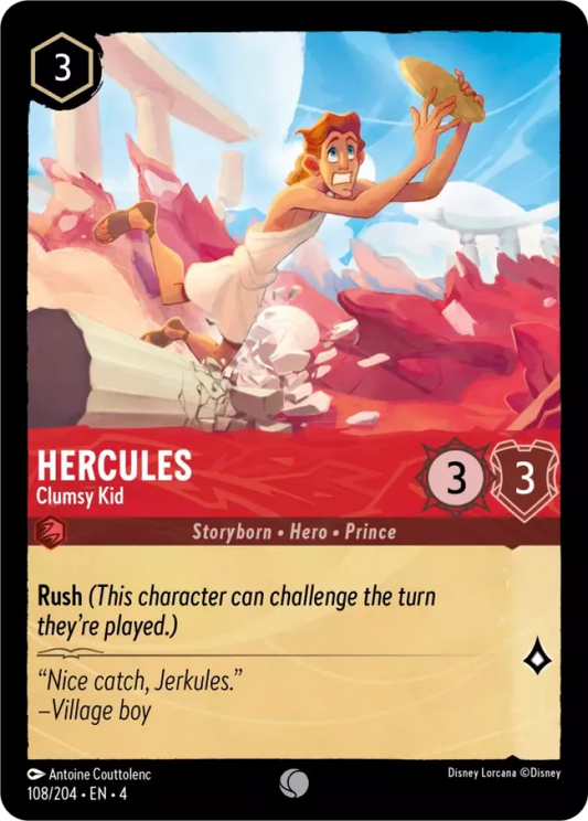 Set 4-108 | Hercules - Clumsy Kid | Common