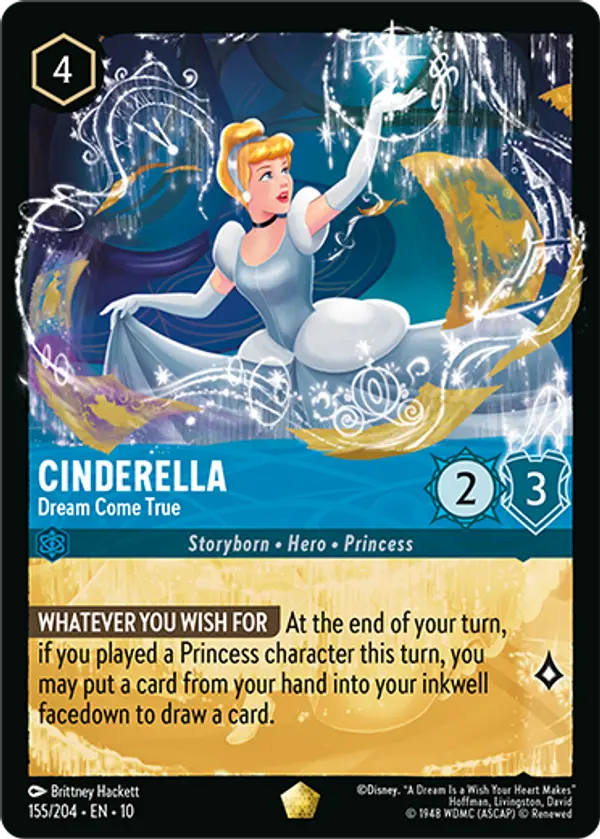 Set 10-155 | Cinderella - Dream Come True | Legendary