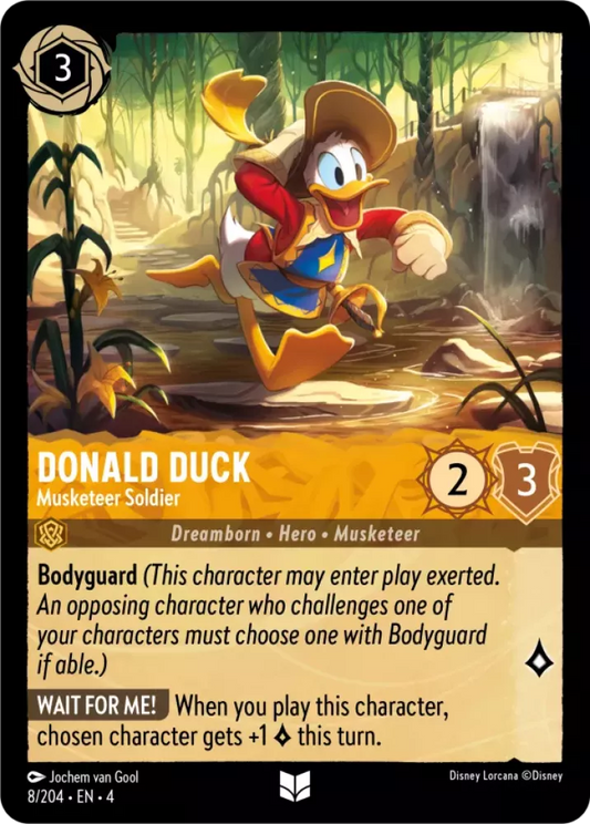 Set 4-008 | Donald Duck - Musketeer Soldier | Uncommon