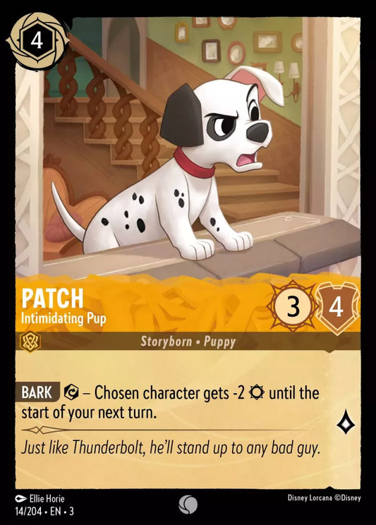Set 3-014 | Patch - Intimidating Pup | Common