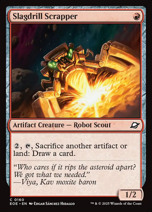 EOE-0160 | Slagdrill Scrapper | EN  | - | Foil