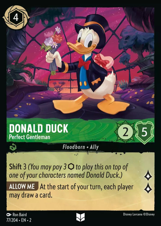 Set 2-077 | Donald Duck - Perfect Gentleman | Uncommon