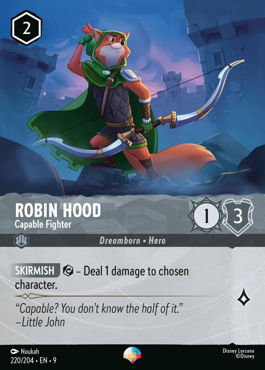 Set 9-220 | Robin Hood - Capable Fighter | Epic