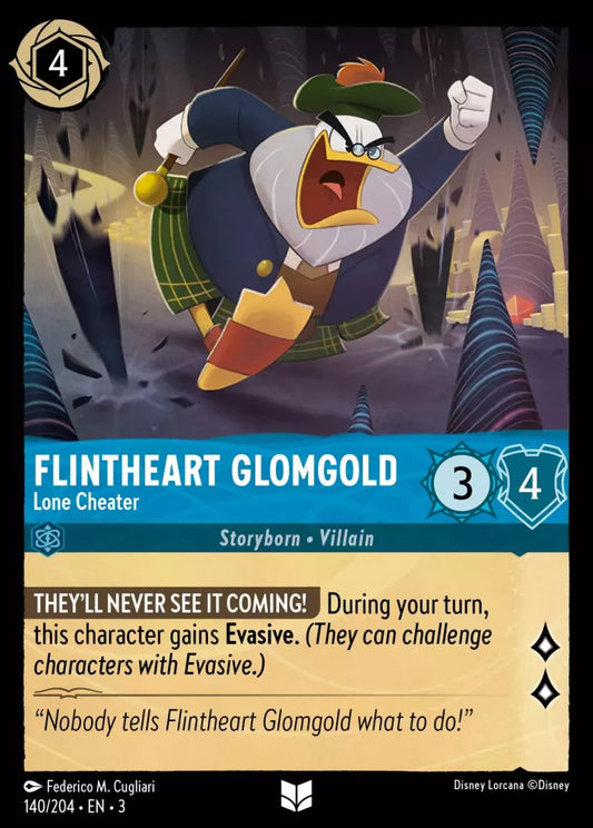 Set 3-140 | Flintheart Glomgold - Lone Cheater | Uncommon
