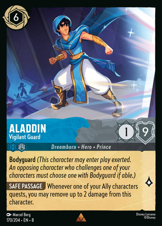 Set 8-170 | Aladdin - Vigilant Guard | Rare