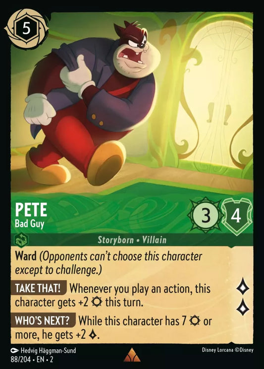 Set 2-088 | Pete - Bad Guy | Rare