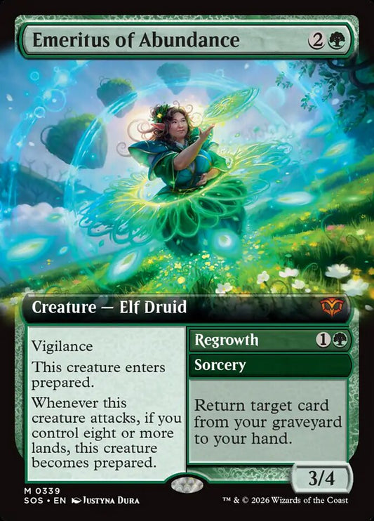 SOS-339  Emeritus of Abundance // Regrowth -EN- M (Non-Foil)