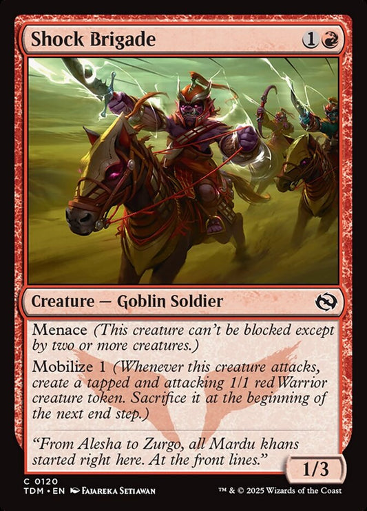 TDM-0120 | Shock Brigade | EN  | - | Foil