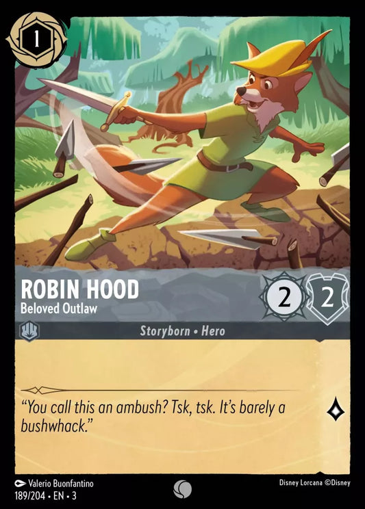 Set 3-189 | Robin Hood - Beloved Outlaw | Common