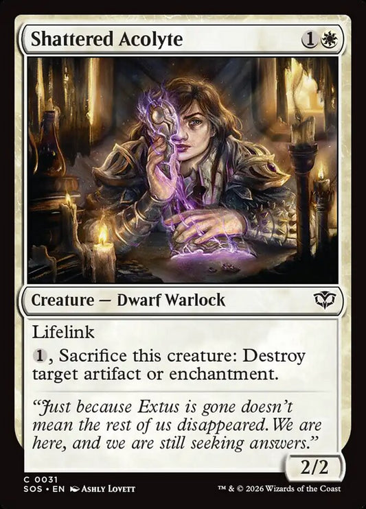 SOS-031 Shattered Acolyte -EN- C (Foil)